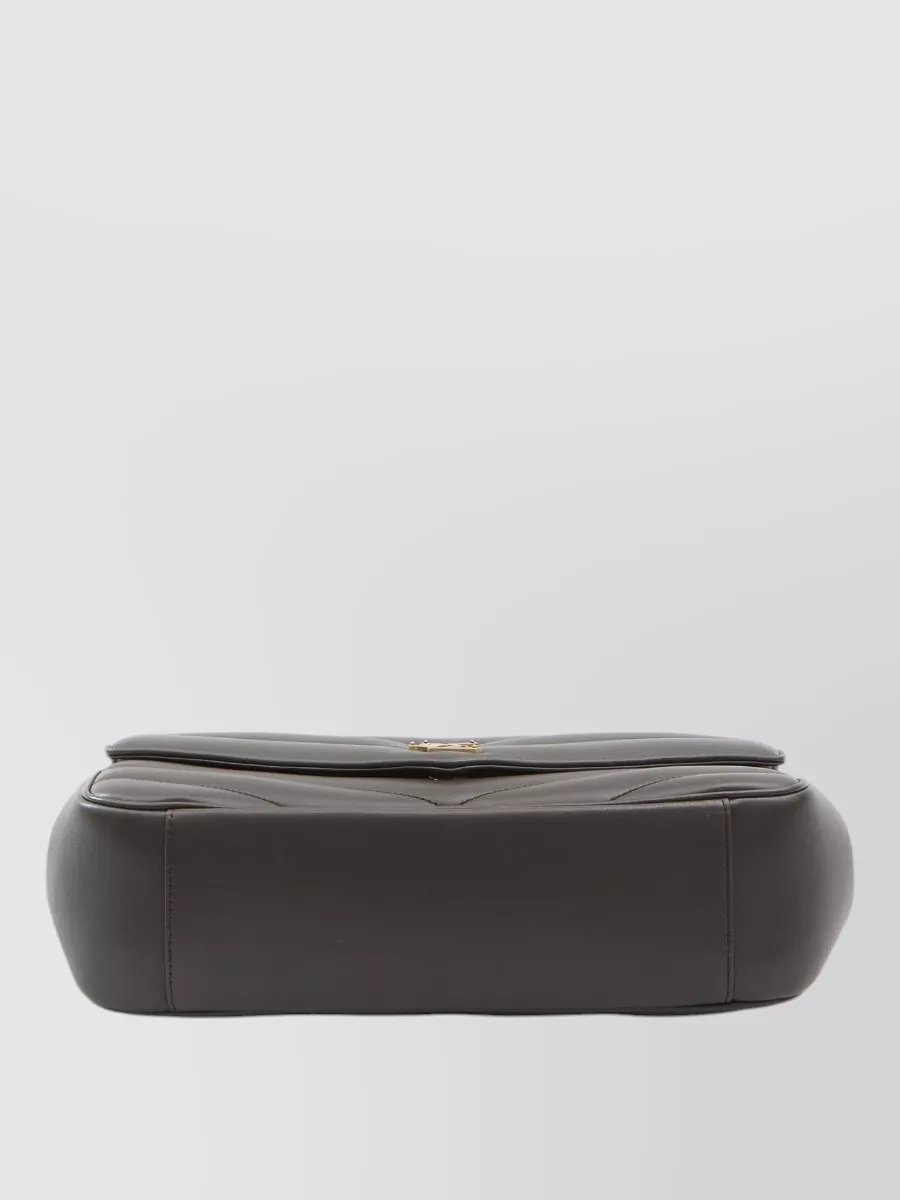 Saint Laurent Loulou Medium Lambskin Chain Shoulder Bag