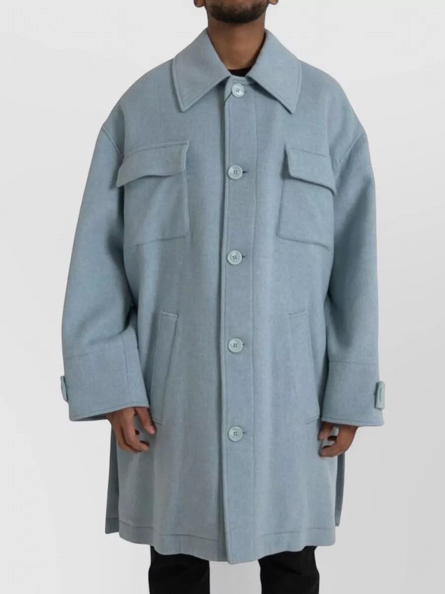 Dolce&Gabbana virgin wool single-breasted coat