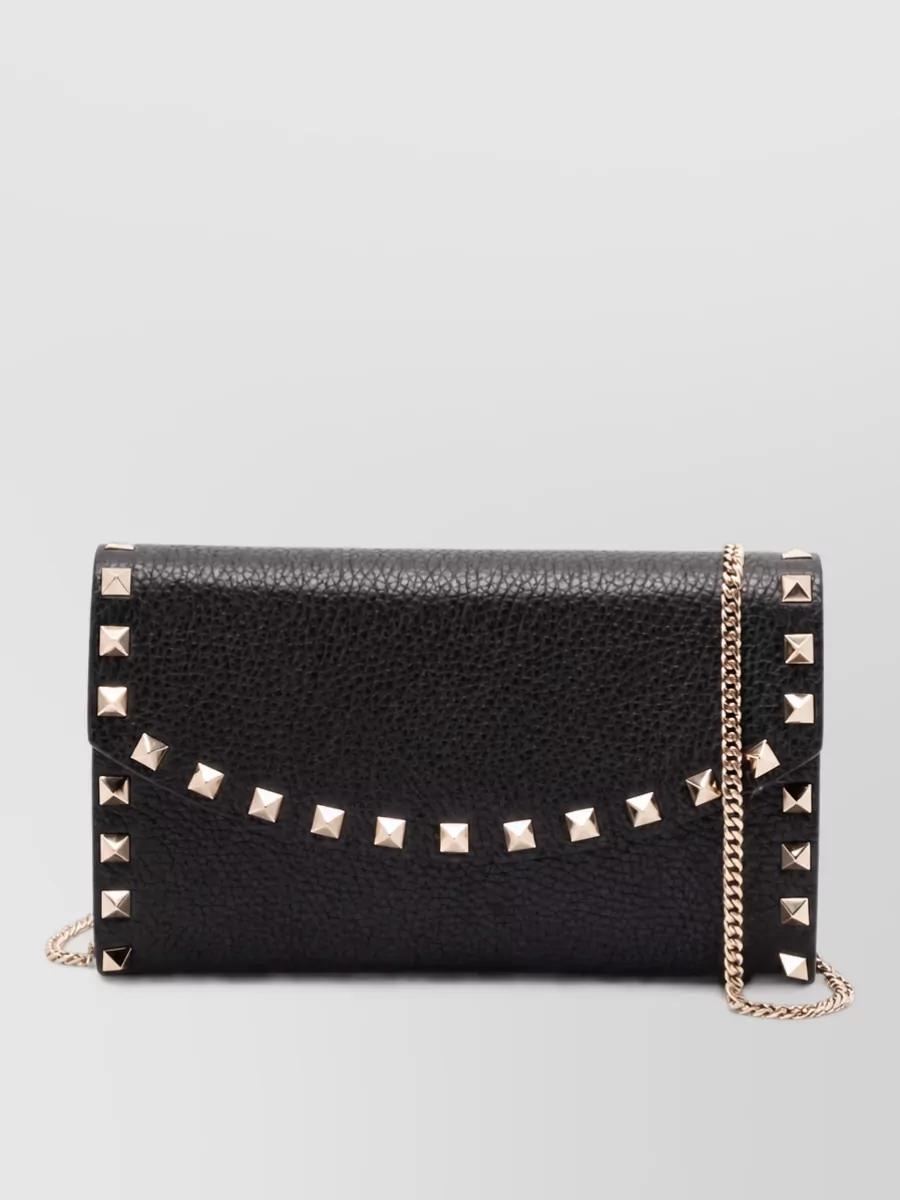 Valentino leather clutch bag