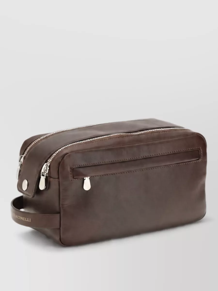 Brunello Cucinelli Calf Leather Wallet