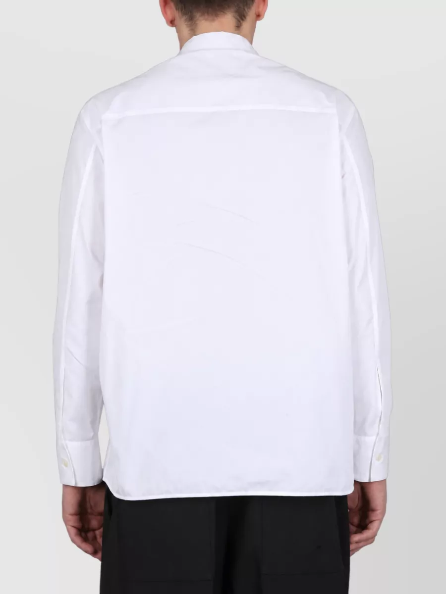 Jil Sander Cotton Zippered Shirt
