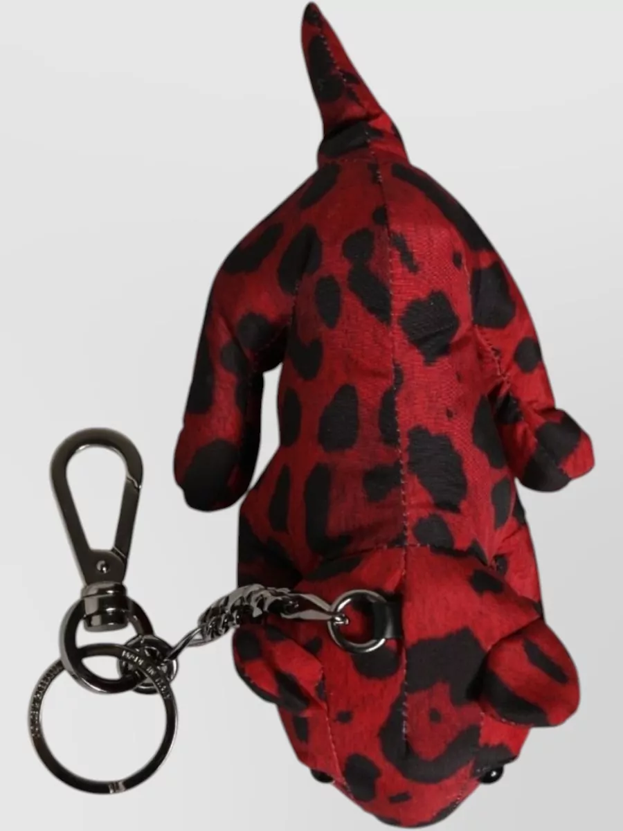 Dolce&Gabbana Animal-Print Keychain