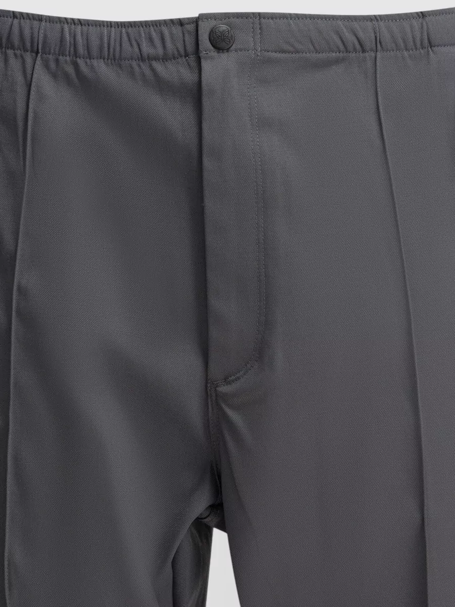 Needles Boot-Cut Twill Pants And Elastic Waistband