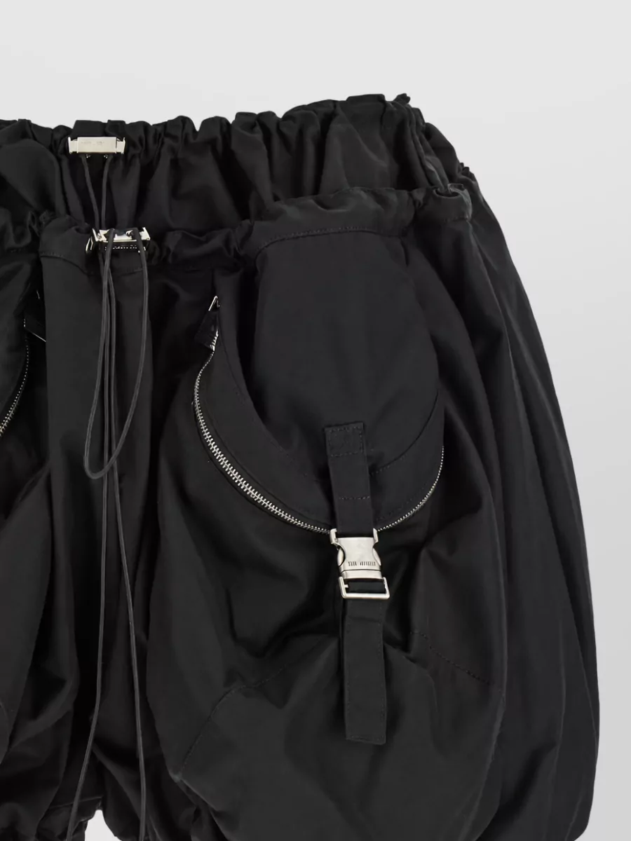 The Attico Cropped Utility Shorts