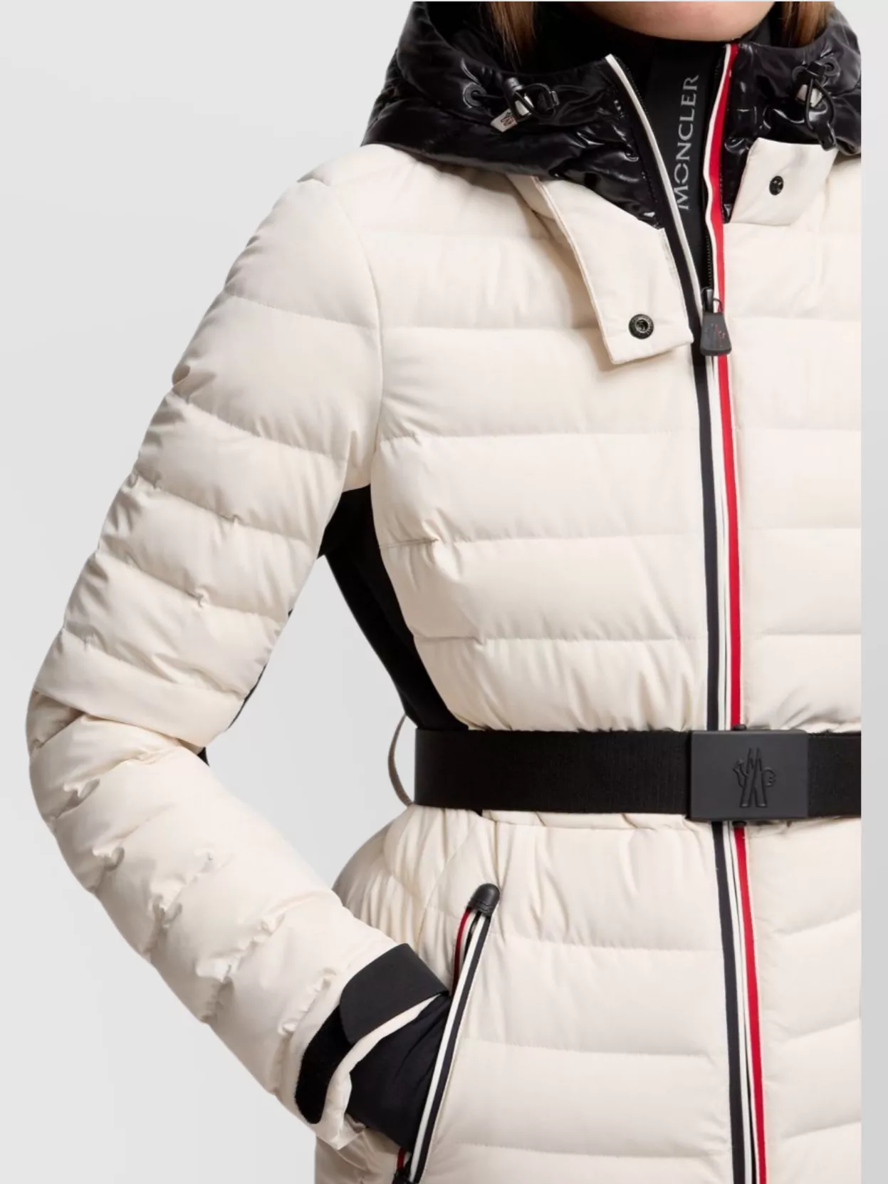 Moncler Bruche Hooded Ski Jacket