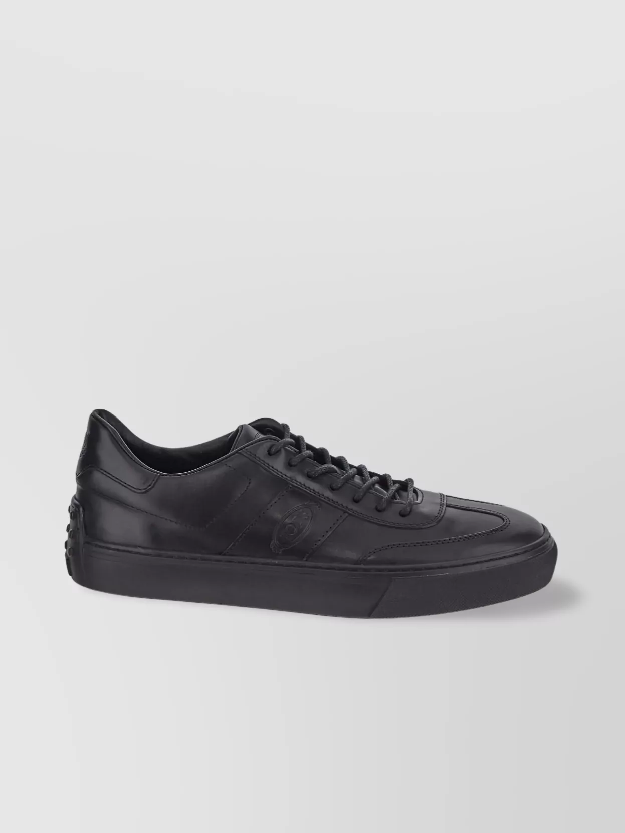 Tod's Low-Top Round Toe Rubber Sole Sneakers