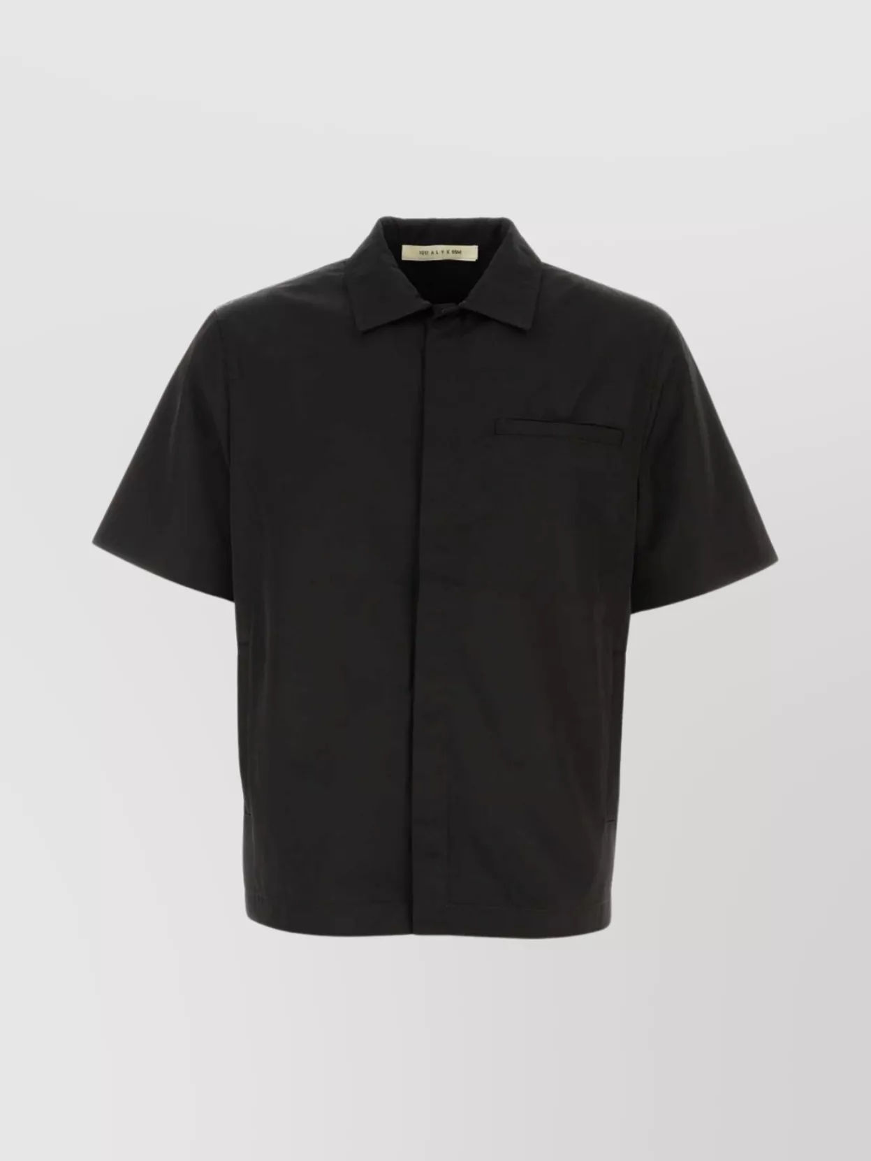 Alyx Shirt Short Sleeve Chest Pocket In Black