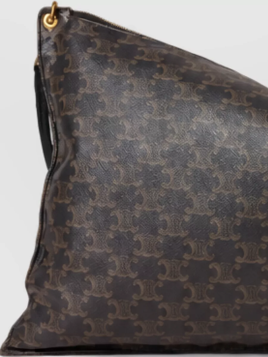 Celine canvas clutch bag