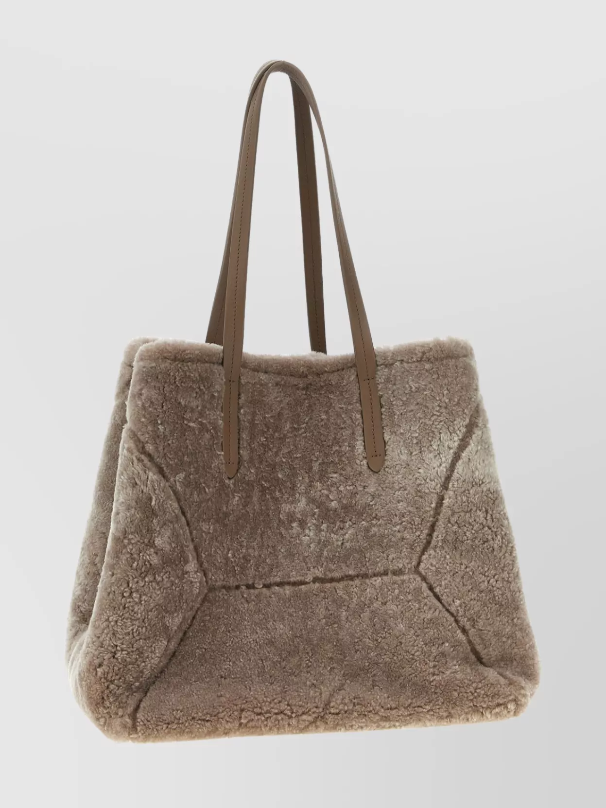 Brunello Cucinelli Large Shoulder Bag Featuring Dual Handles