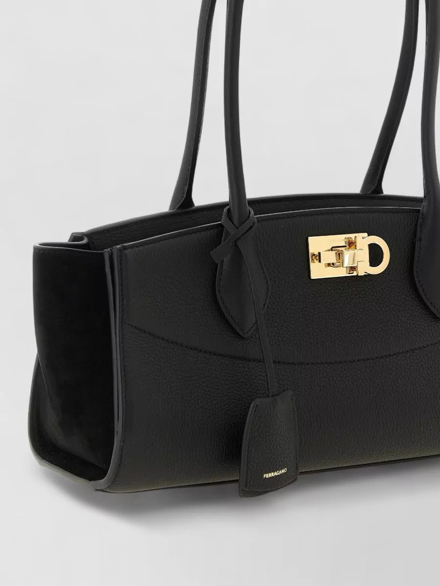 Ferragamo The Studio Soft Leather Tote Bag