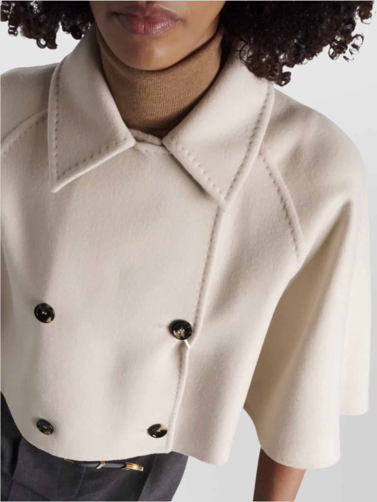 Max Mara Wool And Cashmere Volume Cape