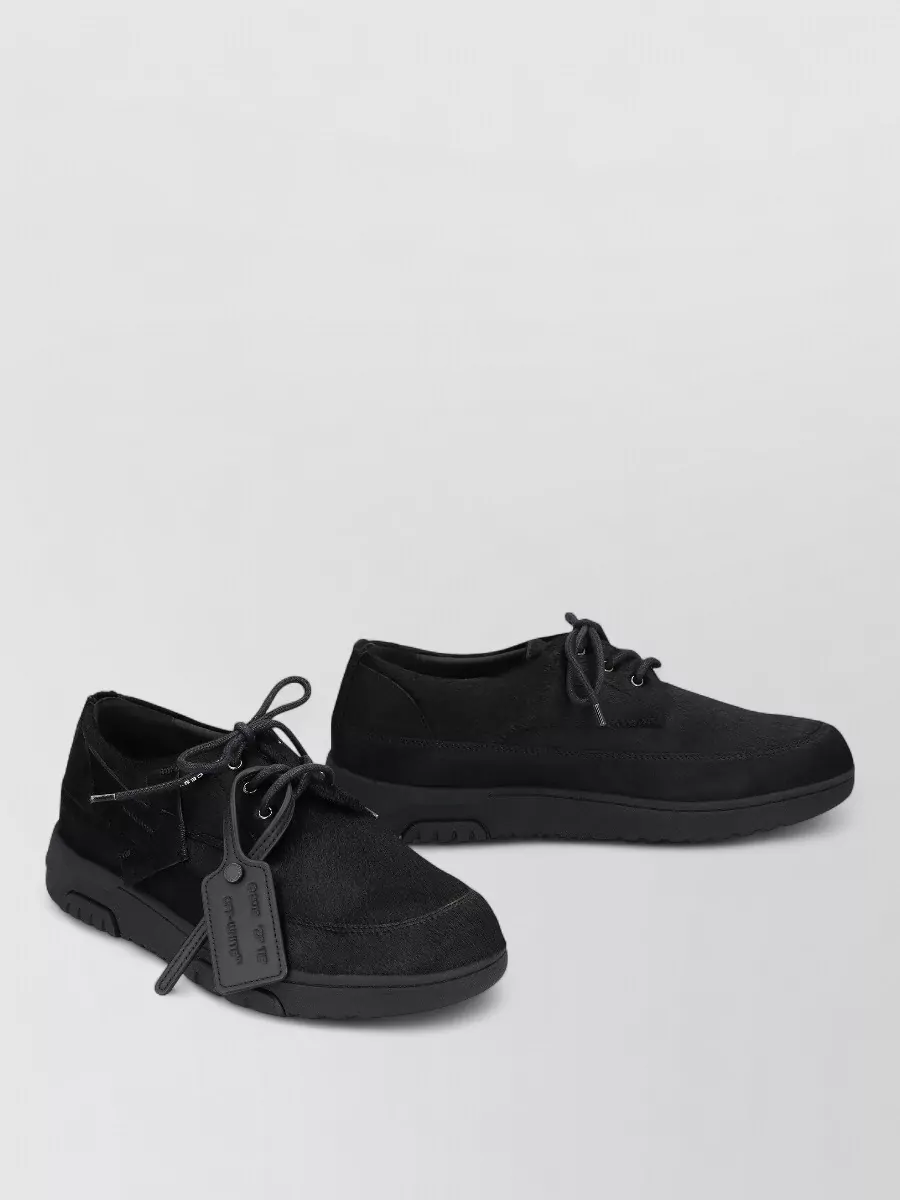 Off-White Leather Derby Shoes