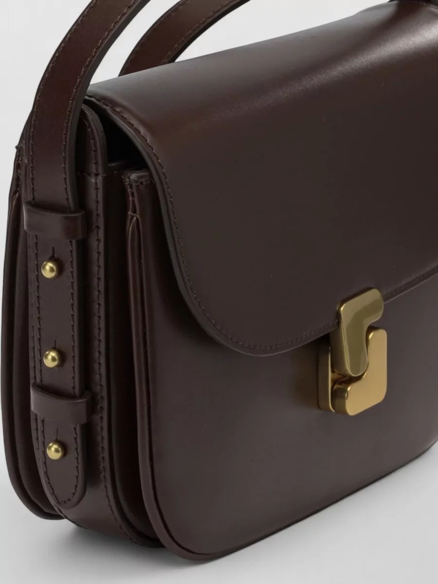 Soeur Leather Small Crossbody Bag