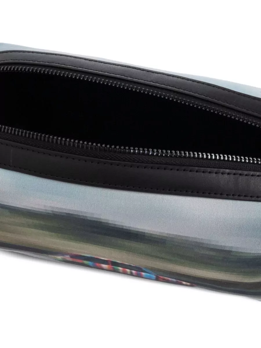 Paul Smith Travel Washbag Handle And Printed Design