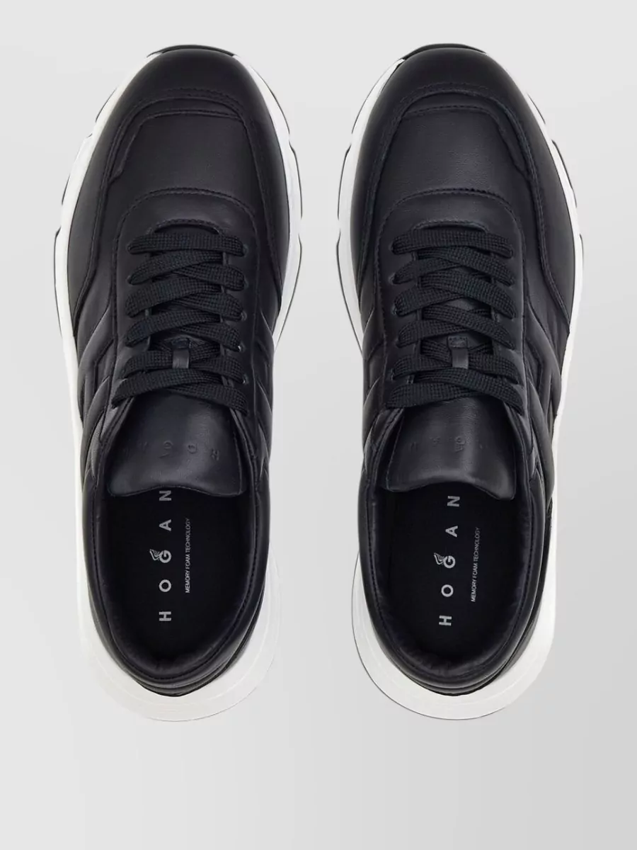 Hogan Leather Low-Top Sneakers