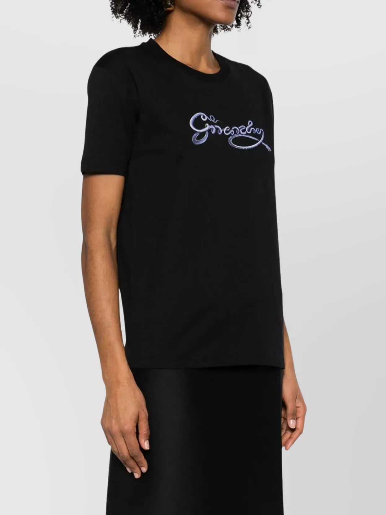 Givenchy Printed Crew Neck T-Shirt