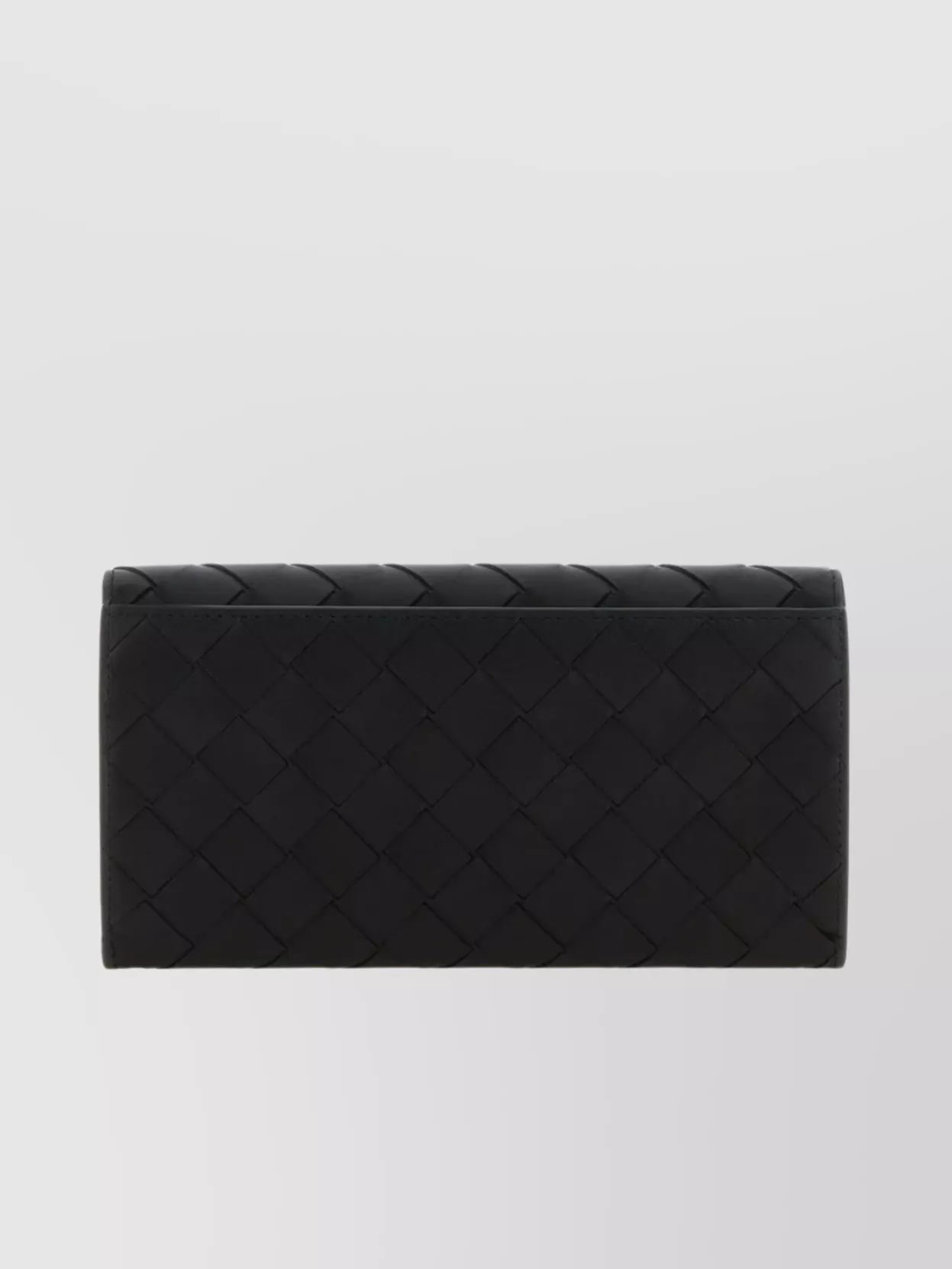 Shop Bottega Veneta Quilted Calf Leather Wallet With Back Pocket