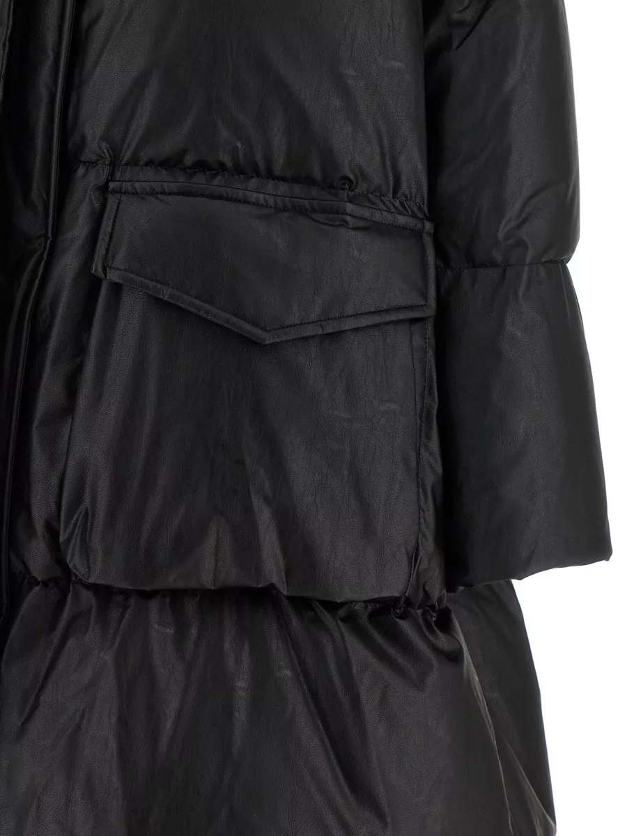 Mm6 Maison Margiela Down Quilted Long Puffer Jacket