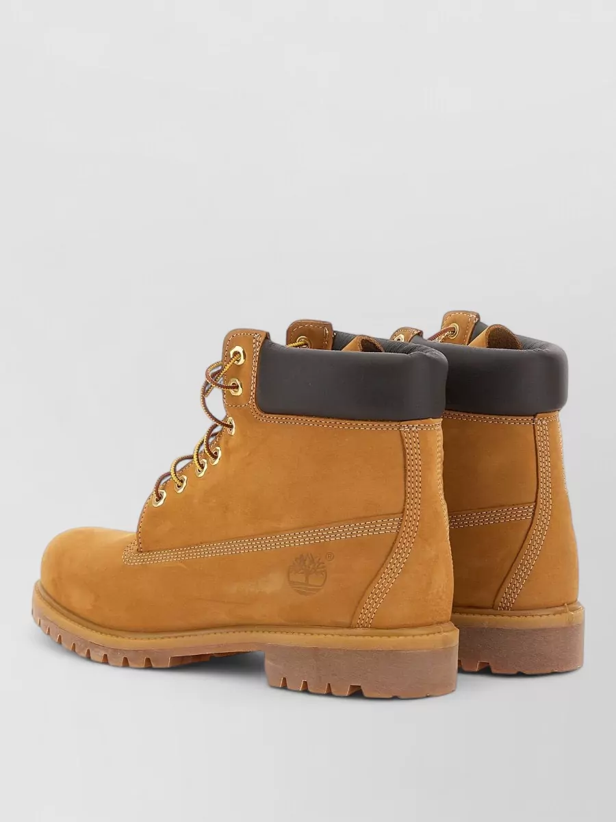 Timberland Leather Lace-Up Ankle Boots