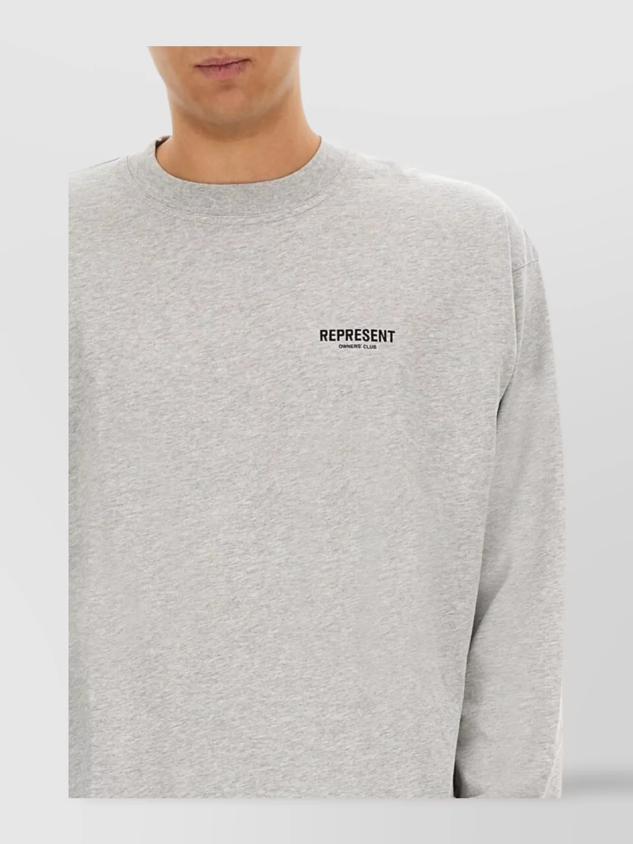 Represent Logo Crew Neck Sweater