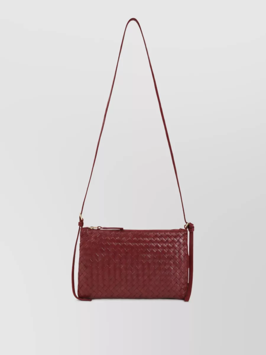 Bottega Veneta Medium Lambskin Clutch Bag