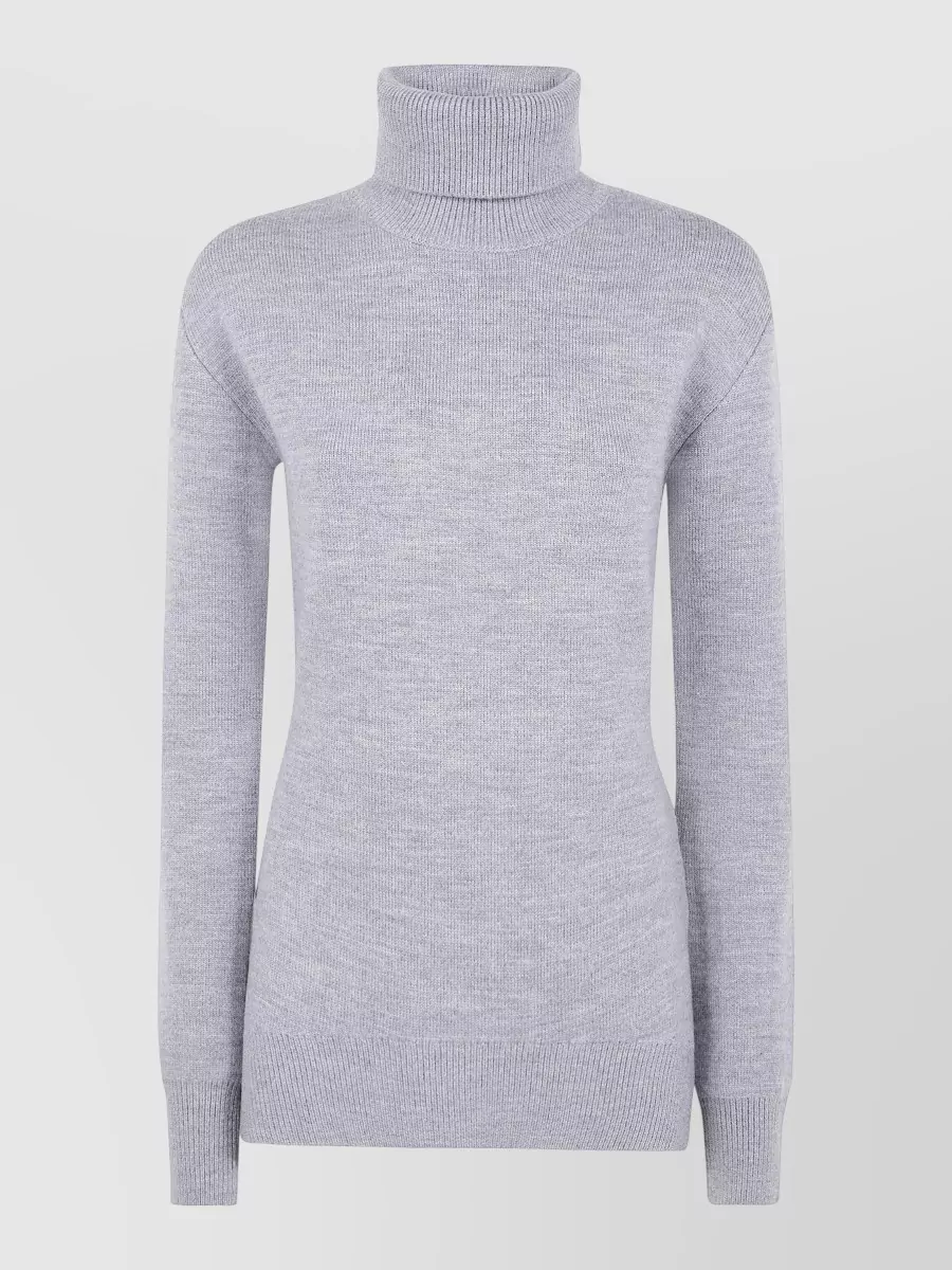 Totême Wool Highneck Double Knit Sweatshirt