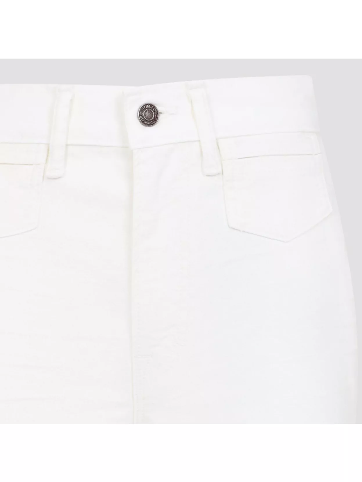 Tom Ford High-waisted Flared Pants With Classic Five-pocket Design