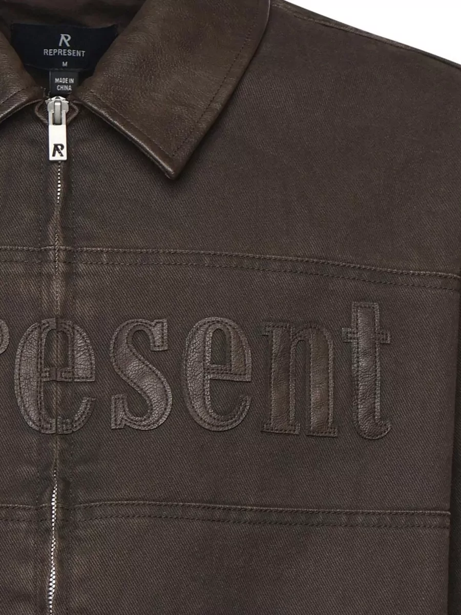 Represent Denim Bomber Jacket