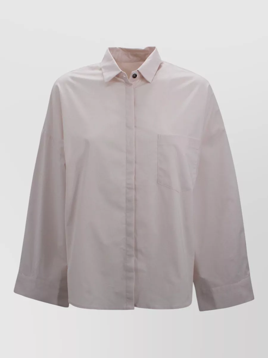 Nine In The Morning Cotton Long-Sleeve Shirt