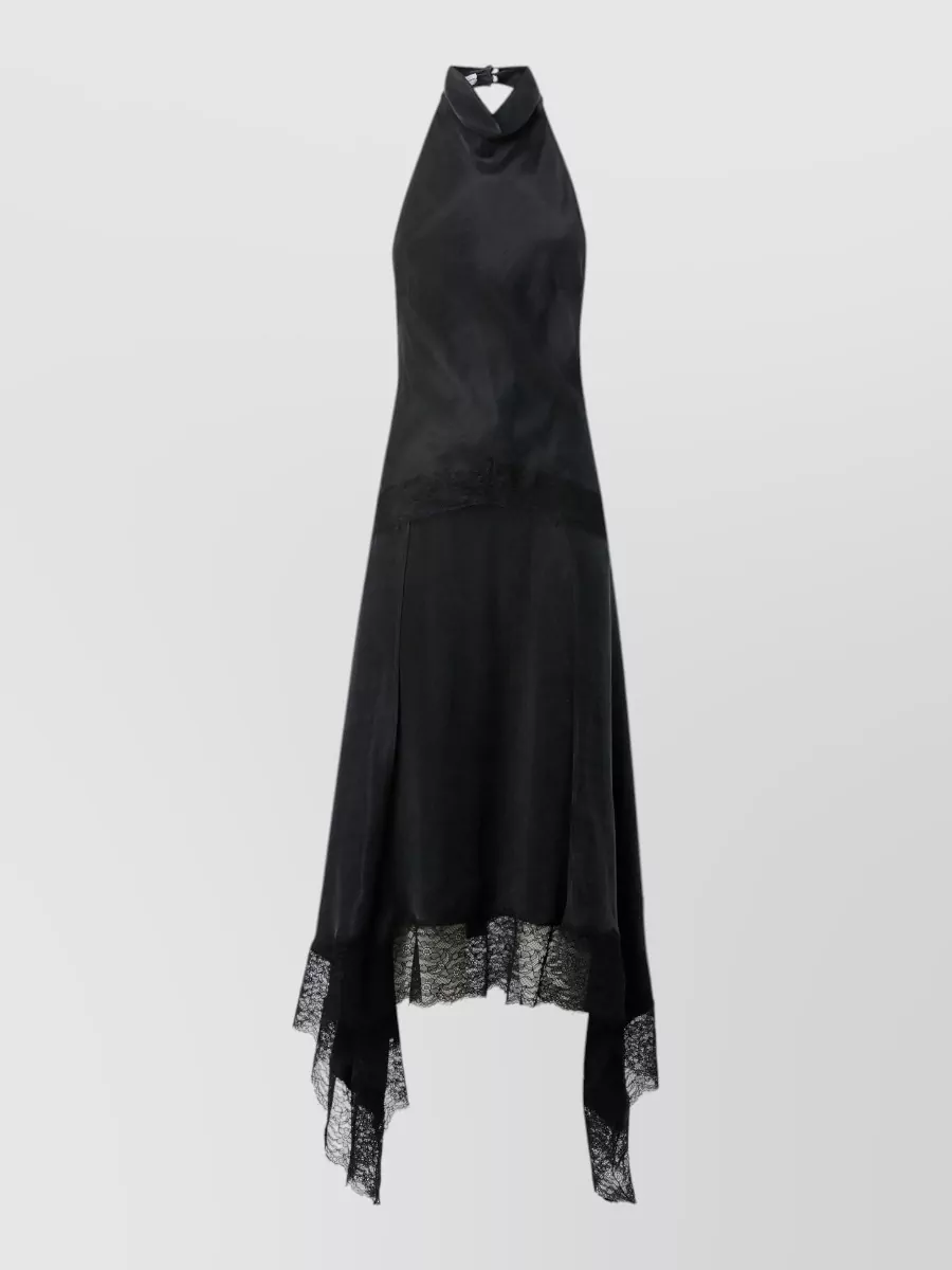 The Andamane ruched open back slip maxi dress