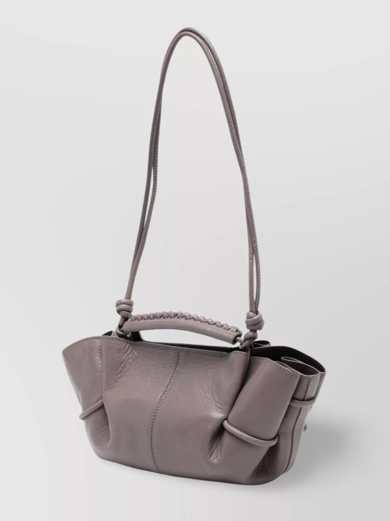 Hereu Mini Leather Handbag Shoulder Strap