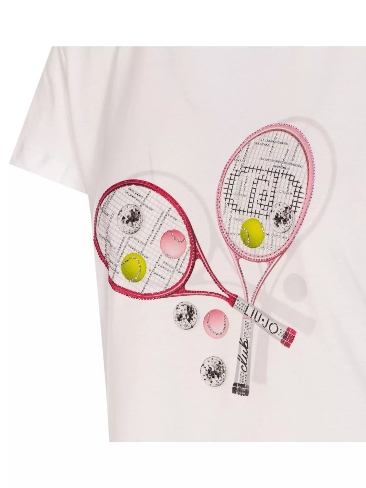 Liu •jo Liu Jo Embellished Graphic Printed T