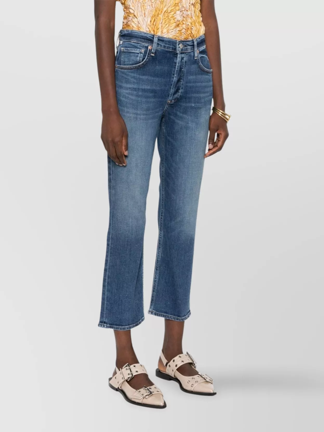 Citizens Of Humanity Jolene High-rise Slim-cut Jeans