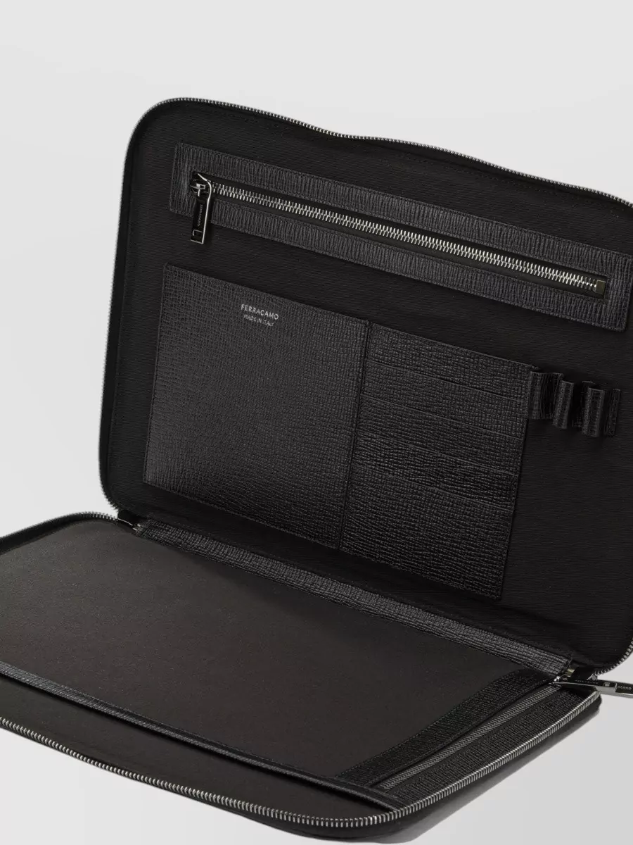 Ferragamo Leather Document Holder