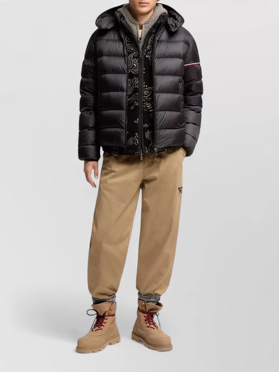 Moncler Down Hooded Puffer Jacket