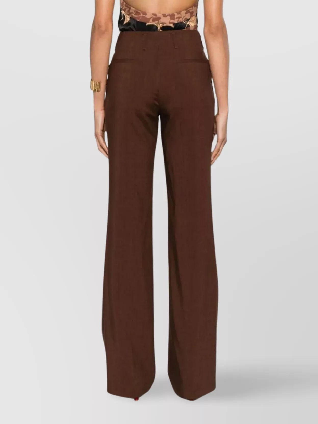 Dries Van Noten Wide Leg Trousers Pockets