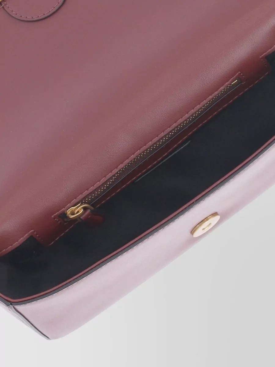 Pinko Love Bag Leather Shoulder Bag