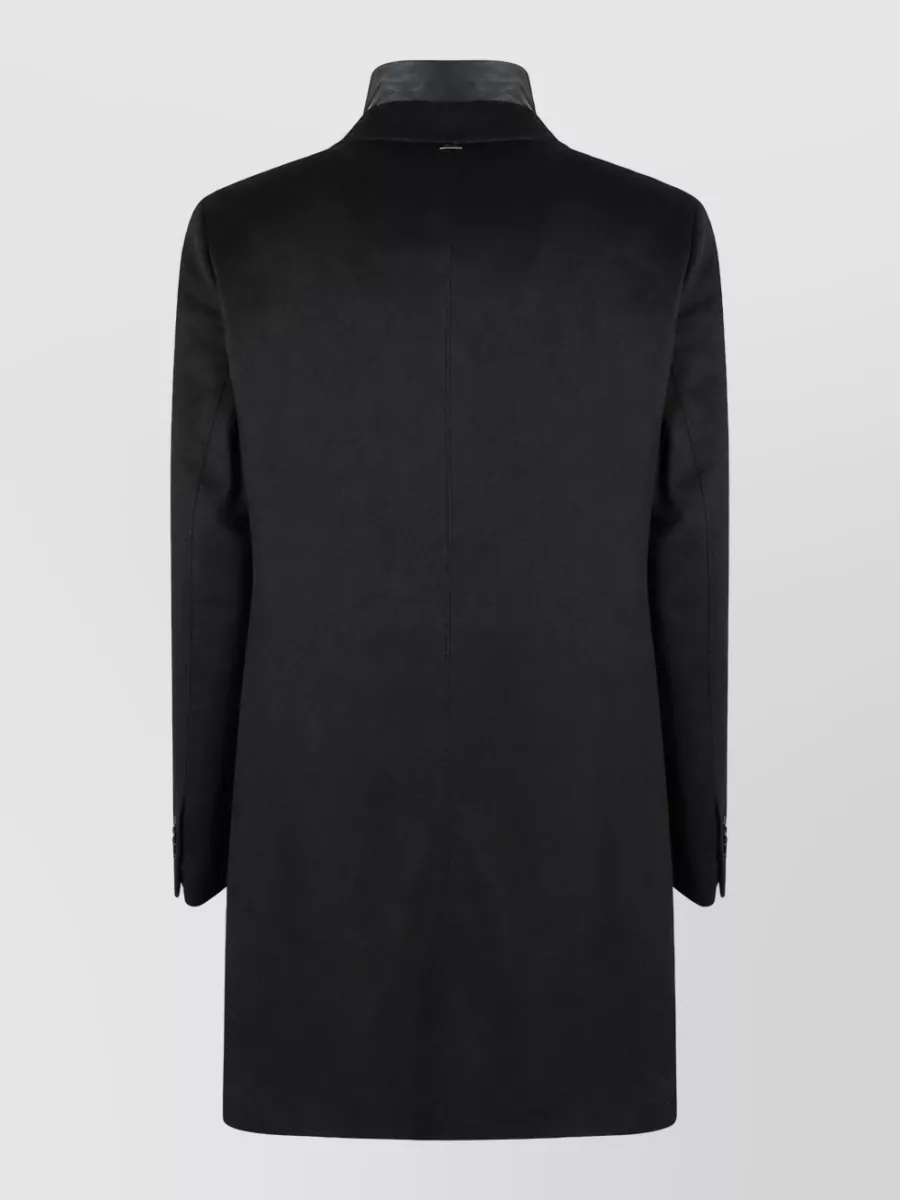Herno Cashmere Single-Breasted Blazer