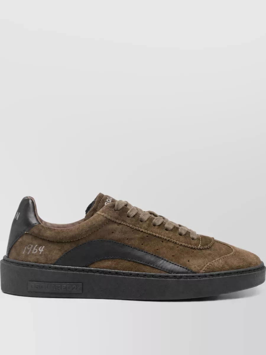 Dsquared2 leather rider sneakers