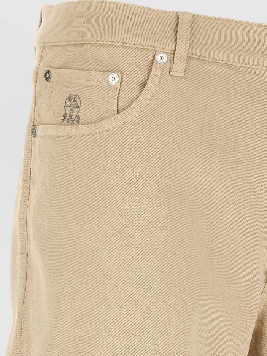 Brunello Cucinelli Denim Tapered Jeans