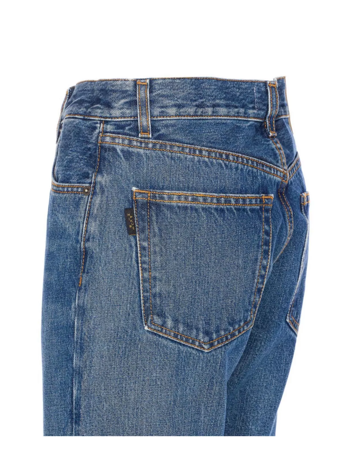Haikure Straight Fit Trousers Five-Pocket Design