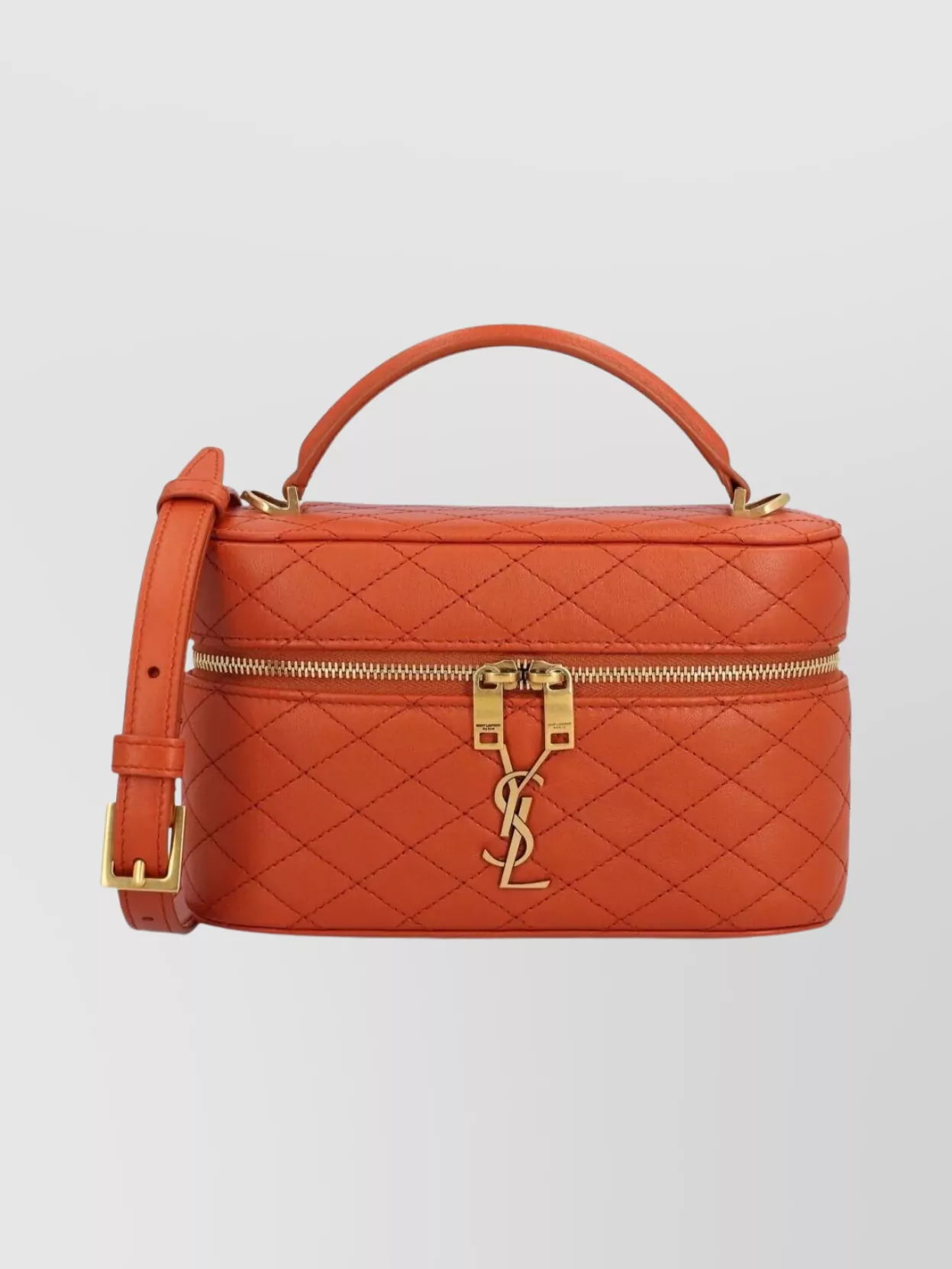 Saint Laurent Borsa Vanity Gaby In Pelle Di Agnello