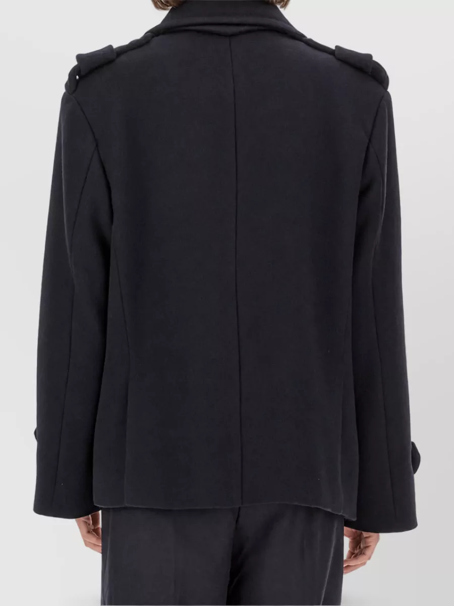 Max Mara Cashmere Virgin Wool Fitted Jacket