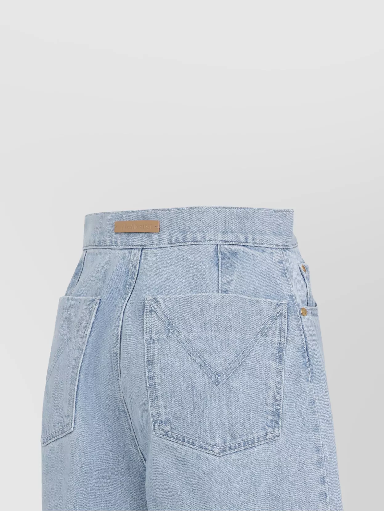 デニム・ジーパン MAX MARA Denim Affari Wide-Leg Jeans Max Mara Affari Wide-Leg Denim Jeans | Neiman Marcus