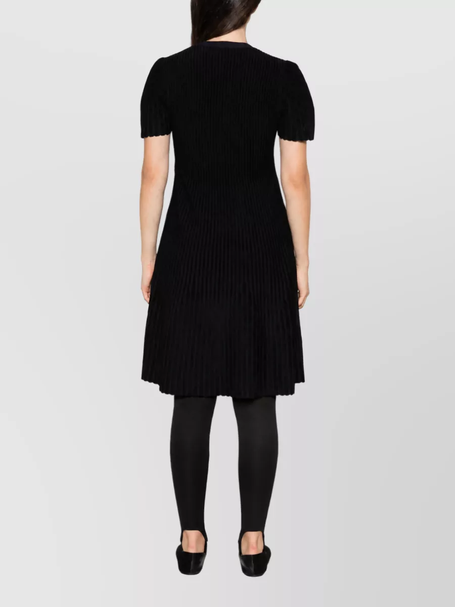 Emporio Armani Striped Midi Dress