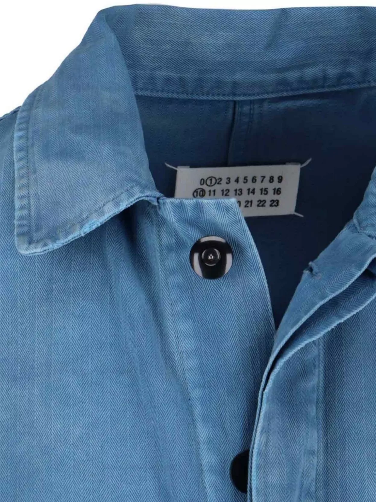 Maison Margiela Long Length Jacket With Chest And Front Pockets