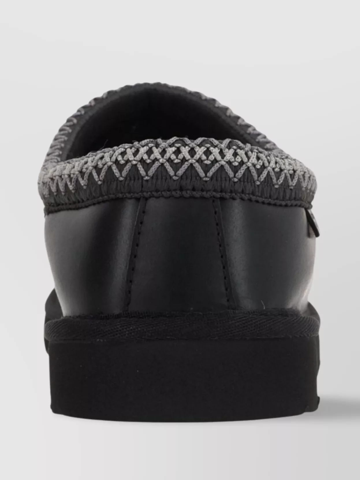 Ugg Stitched Flat Round Toe Slippers