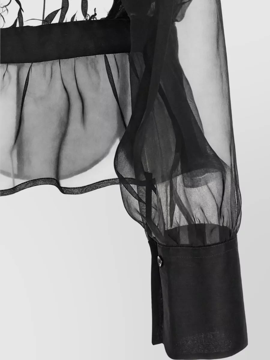 Ermanno Scervino Silk Lace Blouse