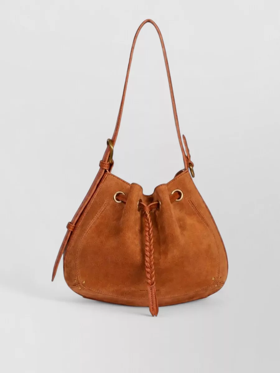 Jérôme Dreyfuss Leather Bucket Bag
