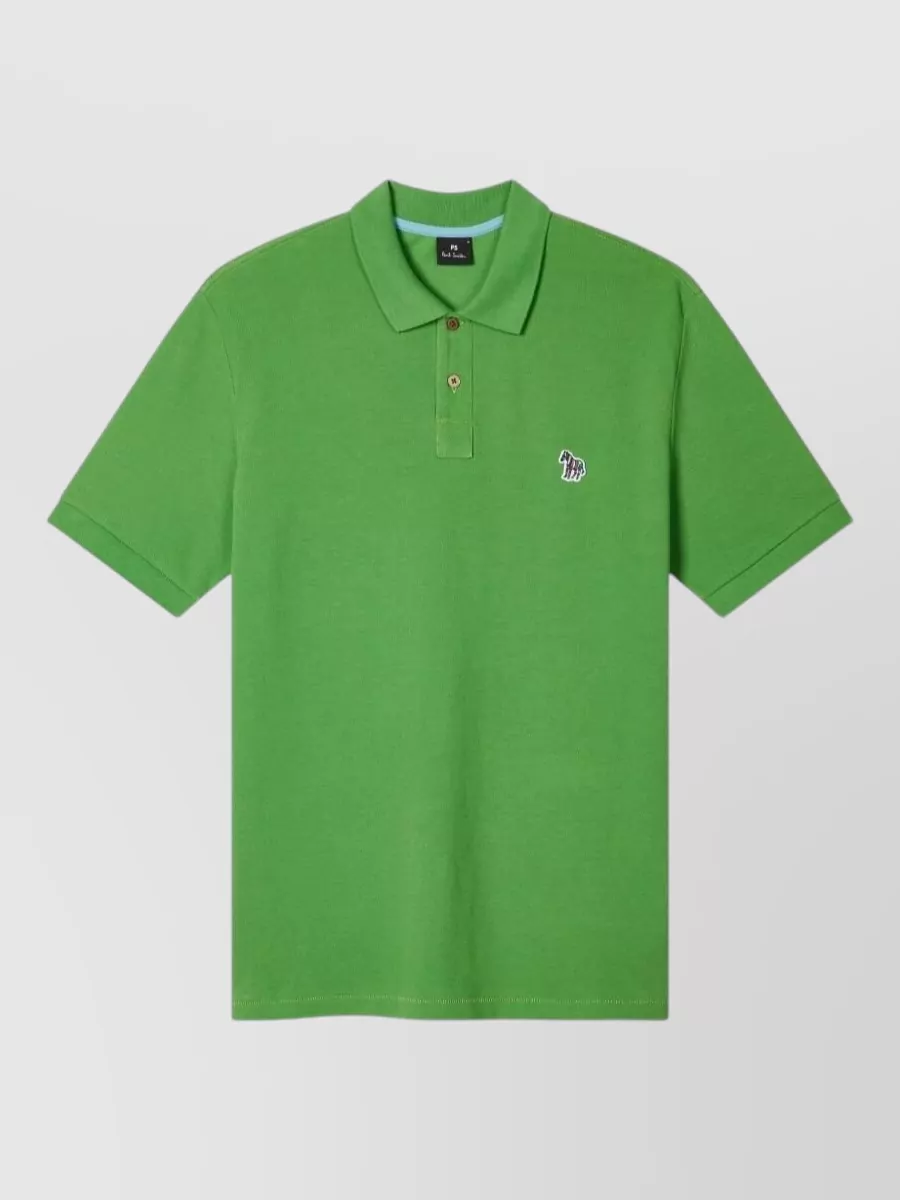 Paul Smith organic cotton short-sleeve polo shirt